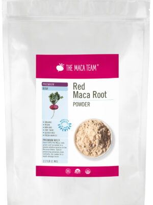 Organic Premium Raw Red Maca Powder